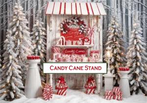*NEW * Candy Cane Lane Stand